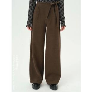 雁北归/重生 直筒西装裤女裤春季新款休闲百搭极简风 Co&Sheng