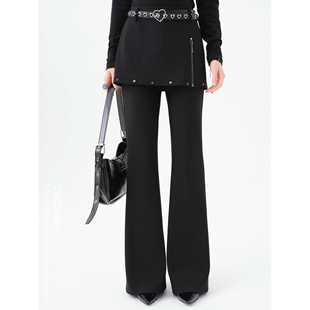 刚柔协定/Co&Sheng重生小个子春季新款字休闲裤女装高腰直通西裤