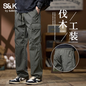 男秋冬季 子男士 2026新款 Baleno班尼路冲锋裤 加绒直筒工装 裤 休闲裤