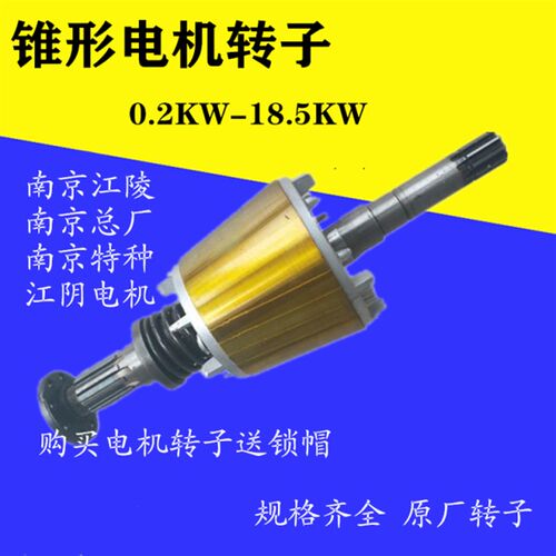 南京总厂特种江陵ZD系列锥形转子三相异步电机起重机电动葫芦配件