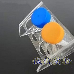 有机玻璃 50ml 离心管架 斜型 试管架 6孔 可定做