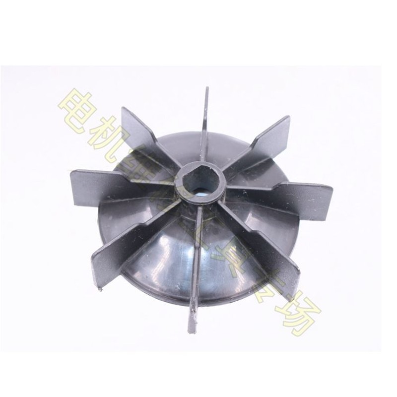 YS电机风叶90-24孔带键 71D孔塑料风扇 D孔14mm带键单相三相叶片
