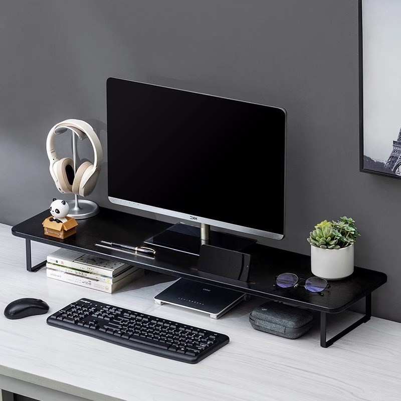 台式电脑增高架显示器办公桌面收纳置物架抬高架底座支架垫高架子