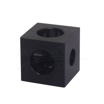 3D打印机Open Source开源正方体V型材slot三通支架连接器调轮器