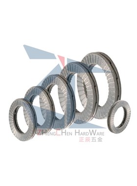 304自锁垫圈NLDF3/4/5/6/8/10/12/14/16/18/20/22/24防松动垫圈