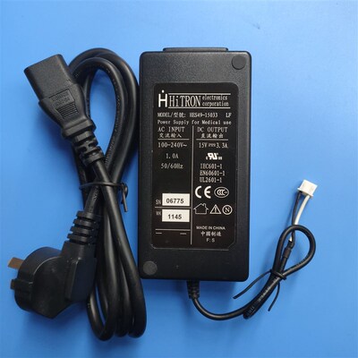 原装HiTRON海昌15V3.3A电源供应器IEC601-1 EN60601-1 UL2601-1