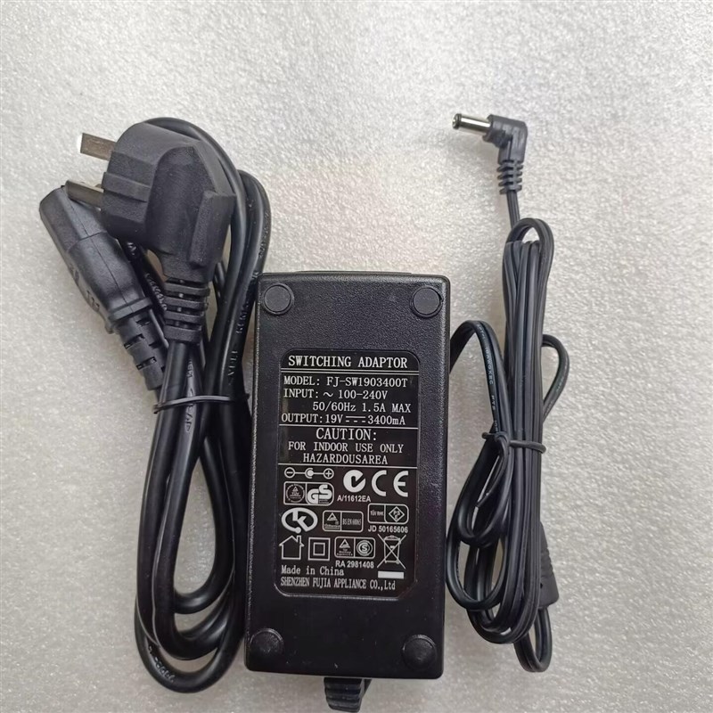 福佳19V3400MA电源适配器FJ-SW1903400T电源供应器19V3.4A