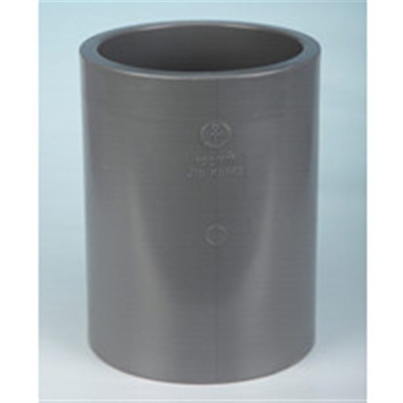 锚牌日标PVC-U灰色给水排水管件 PVC直接UPVC直通 DN100 114mm4寸