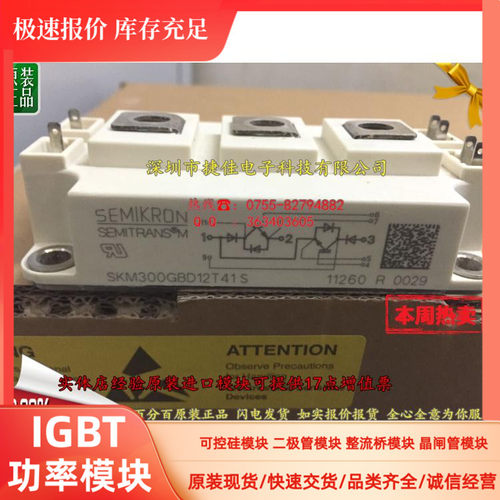 德国原装SKM300GBD12T41S SKM200GBD12T41S 现货