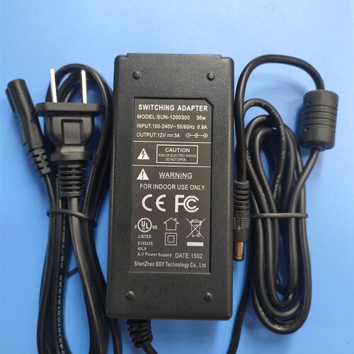 原装SOY索源12V3A电源适配器SUN-1200300 36W电源供应器