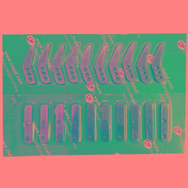 蓝色精品剪刀片 喷水织机配件 上首下首优质刀片加厚合金正品包邮