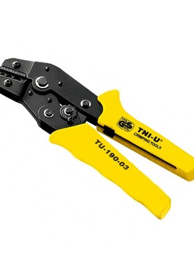 德利优TU-190-03    0.5-6mm2压接圆/叉/U/O型祼端子专用钳冷压钳