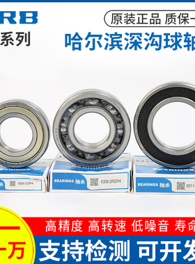 哈尔滨轴承高速电机轴承6306 07 08 09 10~17-2Z RS P4深沟球轴承