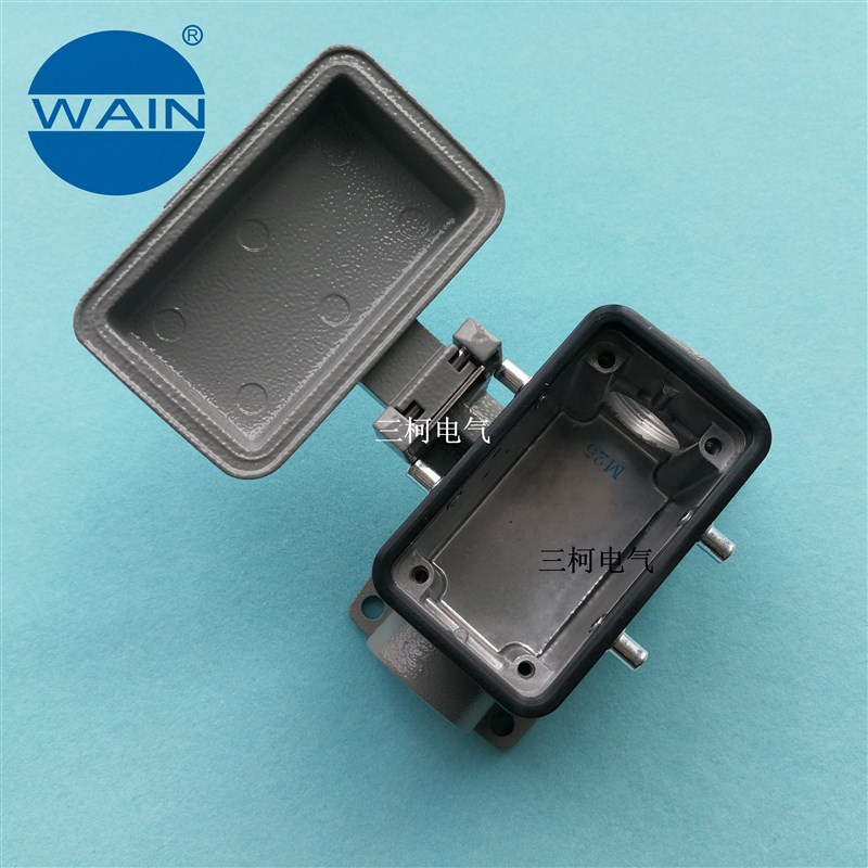 WAIN唯恩 H10B-SF-4B-MCV-M20 M25 PG16 10芯10针底座重载连接器