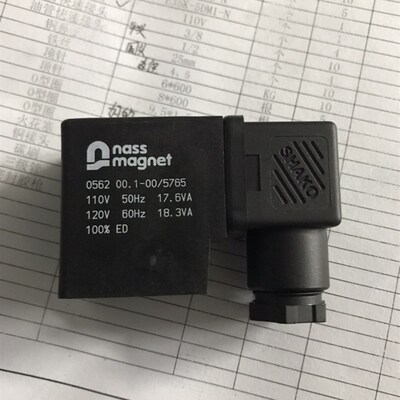 0562 00.1-00/5765德国Nass Magnet 电磁阀110V线圈 113-030-0038