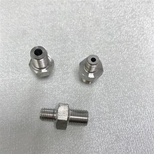 不锈钢异径接头 一边外螺纹m10x1 一边外螺纹m8x1 双外丝