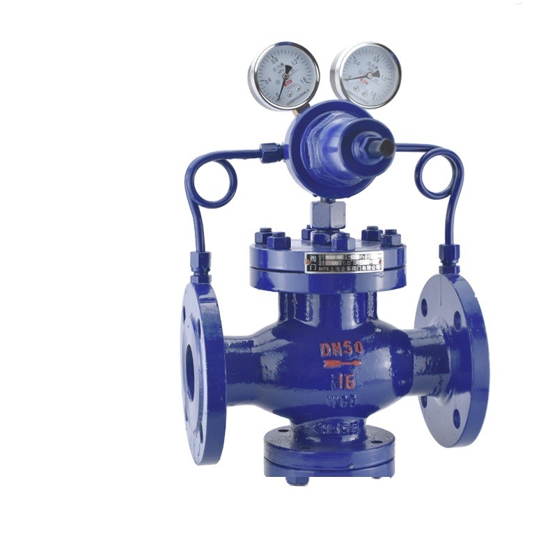 YK43F/X-16C铸钢先导活塞式气体减压稳压阀气体减压阀DN15-400