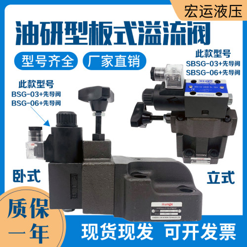 液压溢流阀SBSG-03-2B3B/06-2b2b调压阀BG-03/06液压站液压机配件