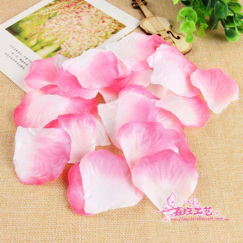 优质布艺花瓣 手工花配件仿真植物精美彩色花瓣 厂家直销