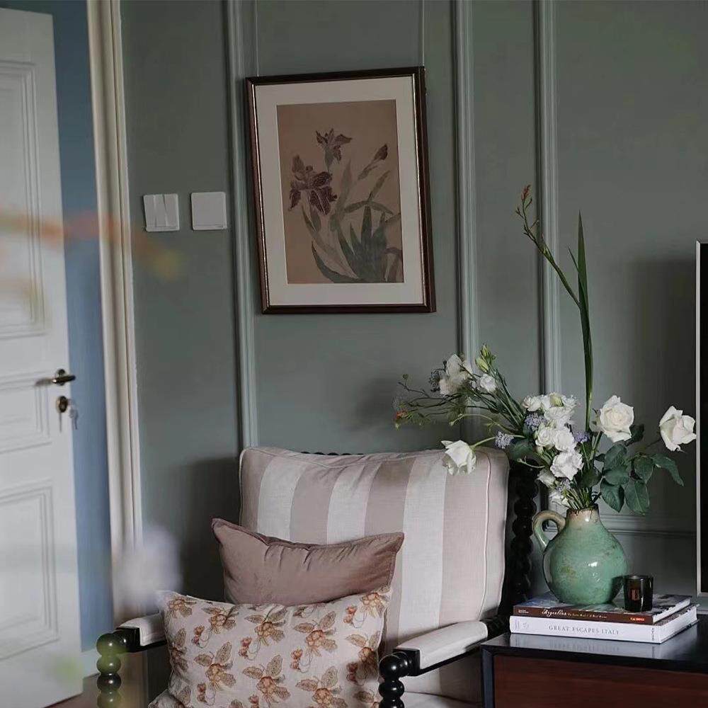 新中式古风宝葫芦客厅装饰画东方韵味国画花卉挂画餐厅玄关壁画