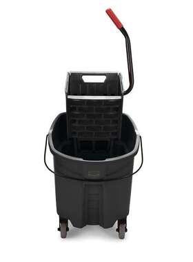 乐柏美33L拖把桶挤水桶酒店榨水车套装墩布拖布车 1863896
