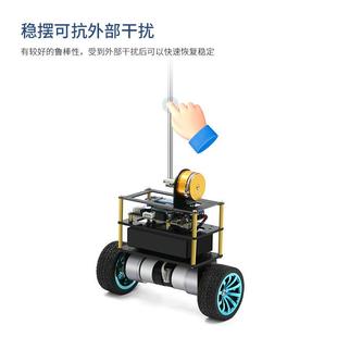 二阶平衡机器人B585 DP2倒立摆LQR控制两轮自平衡智能小车STM32