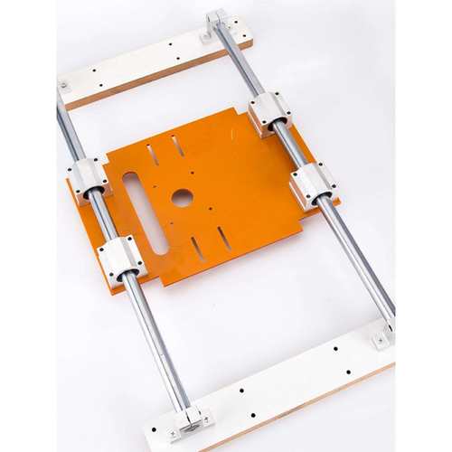 光轴锯大理石机导轨修边机底板胶木基瓦木工手推锯装饰板切割工艺