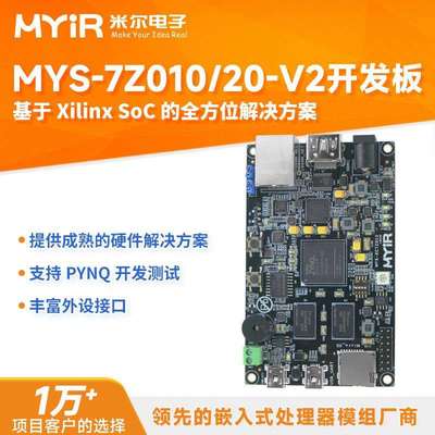 米尔 Z-turn Xilinx Zynq7010 7020 核心板 PYNQ 开发板