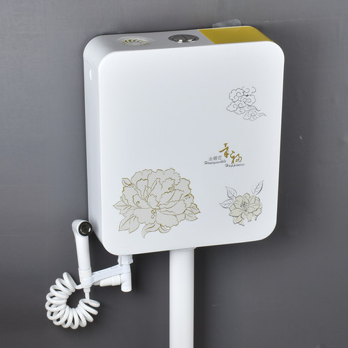 水箱 家用 卫生间蹲便器节能马桶水箱加厚蹲坑挂墙式厕所冲水箱