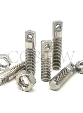 FFD11俩平面型 304不锈钢拉伸弹簧用支柱SAIPO8/M10/M12