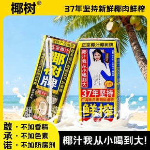 正宗椰树牌椰汁利乐包 245ml 植物蛋白饮料