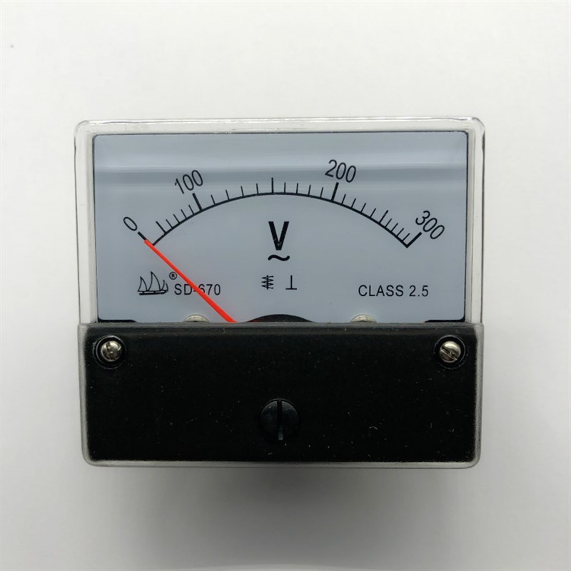 指针式交流电压表 SD-670 AC300V analog panel meter voltmeter