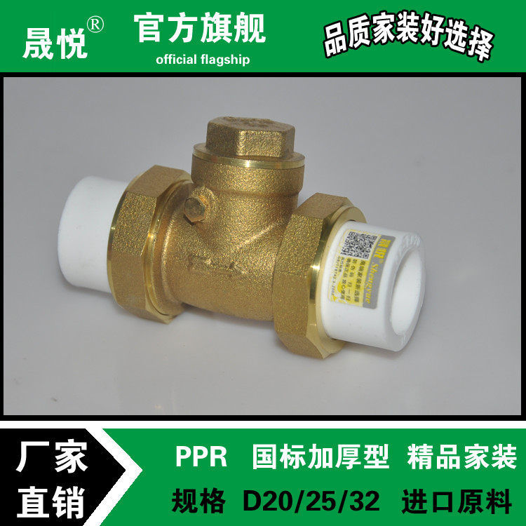PPR止回阀双活接全铜卧式逆止阀 水泵水管双热熔单向阀4分6分,童鞋/婴儿鞋/亲子鞋,量脚器,淘宝优惠券,粉丝福利购,淘宝优惠卷