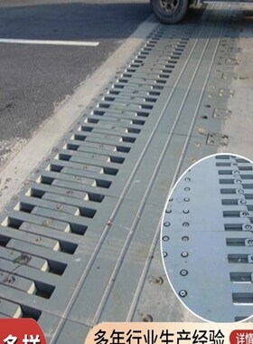 公路桥梁伸缩缝GQF-C40D80EF60RG160型梳齿板伸缩缝胶条橡胶支座