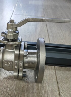 304/316L不锈钢美标手动法兰球阀150/300LB材质CF3M/CF8