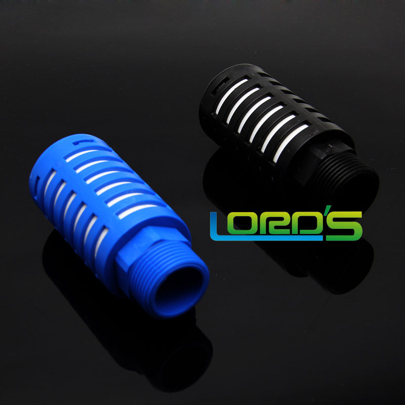 亚德客型 全新PSU1寸塑料消音器G1气动元件 电磁阀气缸消声器