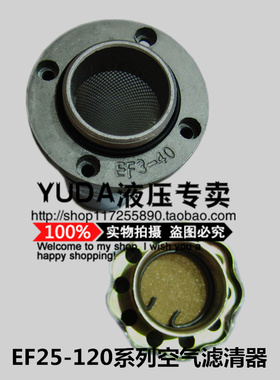 空气滤清器过滤器EF1-25 EF2-32 3-40 4-50 5-65 6-80 油箱加油口