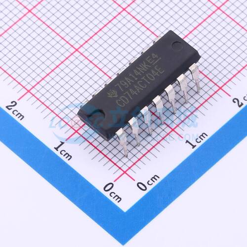 反相器 CD74ACT04E PDIP-14 原装正品