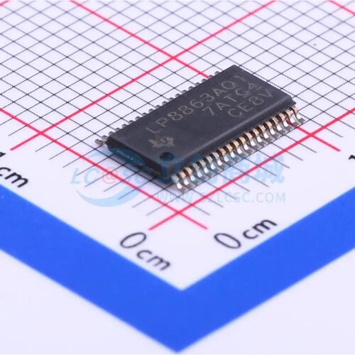 LED驱动 LP8863ADCPRQ1 HTSSOP-38-EP-6.1mm DC-DC原装正品
