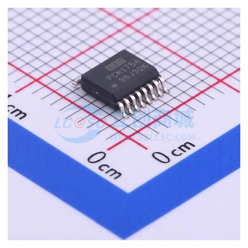ADC/DAC-专用型 PCM1754DBQR SSOP-16-150mil I2S 原装配单