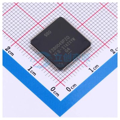 单片机芯片 F280049PZQR LQFP-100(14x14) 100MHz 256KB