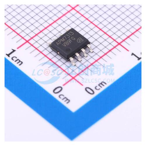 场效应管(MOSFET) APM7313KC-TRL-VB SO-8 30V 6.8A 2个N沟道