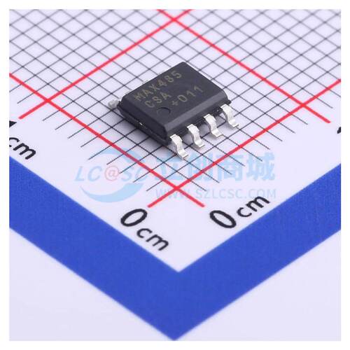 RS-485/RS-422芯片 MAX485CSA+T SOIC-8 收发器