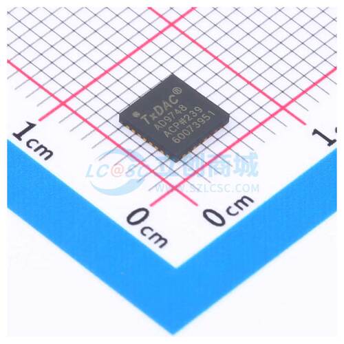 数模转换芯片DAC AD9748ACPZRL7 LFCSP-32(5x5) 原装