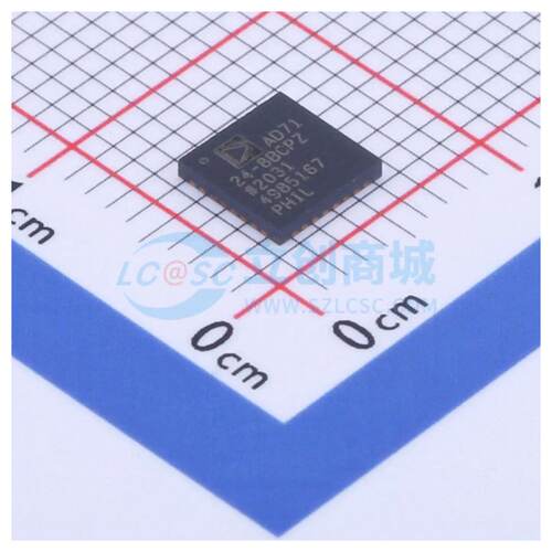 模数转换芯片ADC AD7124-8BCPZ-RL LFCSP-32(5x5) 原装