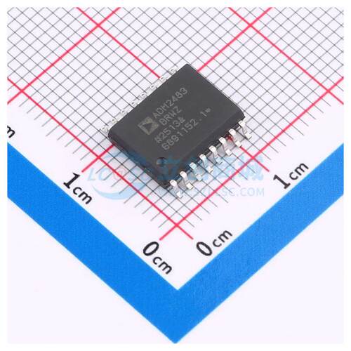 隔离式RS485/422收发器 ADM2483BRWZ SOIC-16-300mil