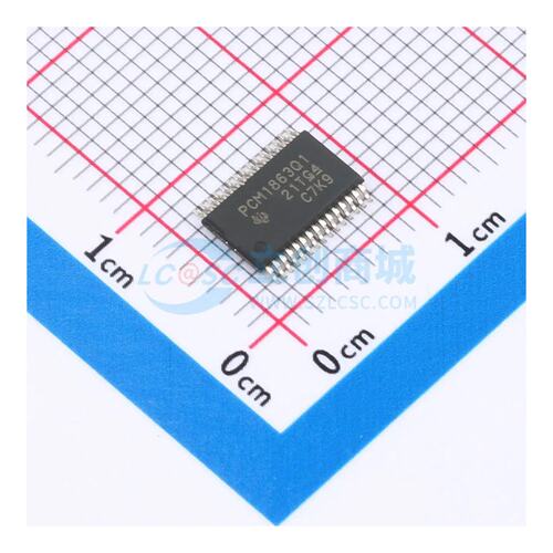 ADC/DAC-专用型 PCM1863QDBTRQ1 TFSOP-30-175mil SPI；I2C 原装