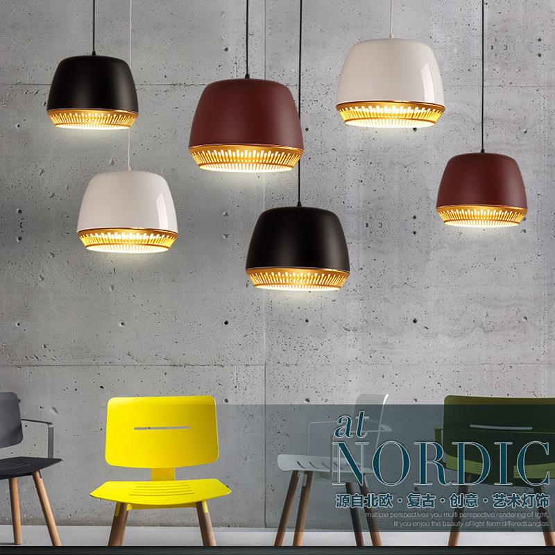 个性创意咖啡厅装饰照明灯具现代简约铝材餐厅休闲圆球时尚小吊灯