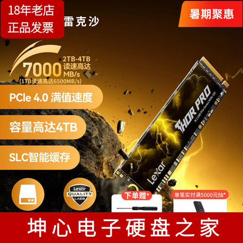 雷克沙THORPRO2T4T固态硬盘