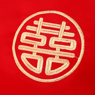 饰婚礼O新房婚庆用品202 茶几结婚桌布红色桌旗餐桌盖布布置婚房装